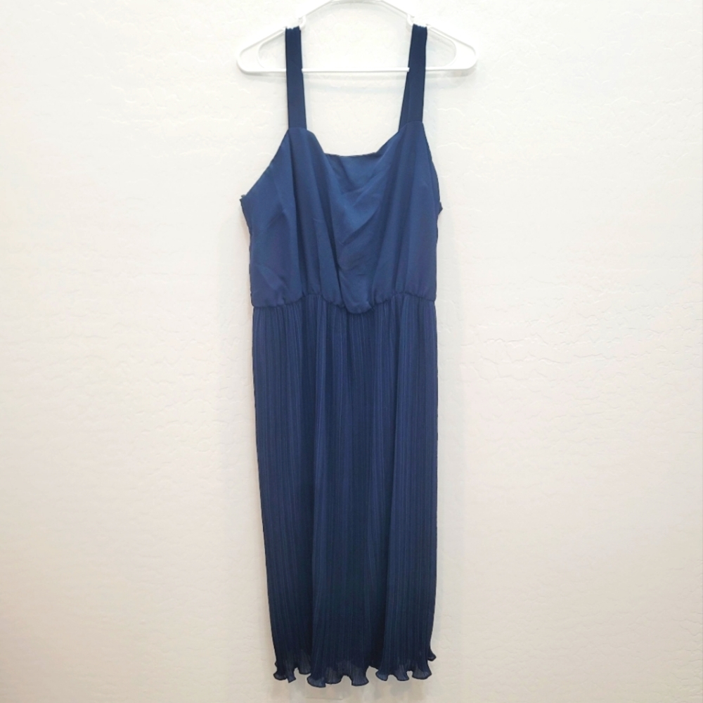 Katherine Lindsay Navy Blue Women's Midi Dress